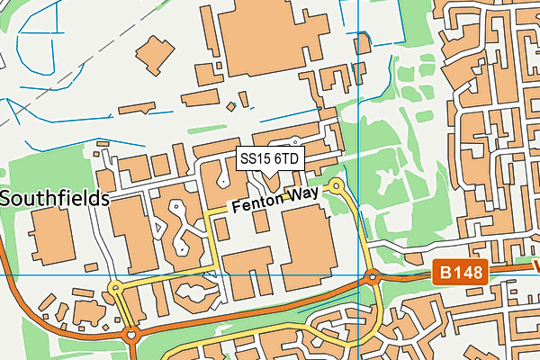 SS15 6TD map - OS VectorMap District (Ordnance Survey) SS15 6TD map - OS VectorMap District (Ordnance Survey)