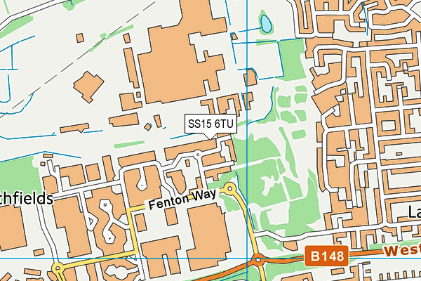 SS15 6TU map - OS VectorMap District (Ordnance Survey) SS15 6TU map - OS VectorMap District (Ordnance Survey)