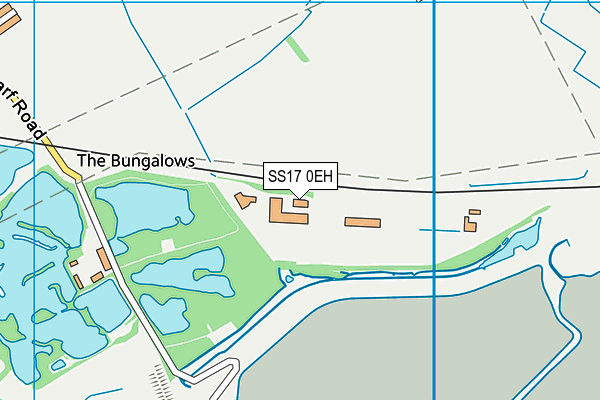 SS17 0EH map - OS VectorMap District (Ordnance Survey) SS17 0EH map - OS VectorMap District (Ordnance Survey)