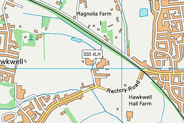 SS5 4LH map - OS VectorMap District (Ordnance Survey) SS5 4LH map - OS VectorMap District (Ordnance Survey)