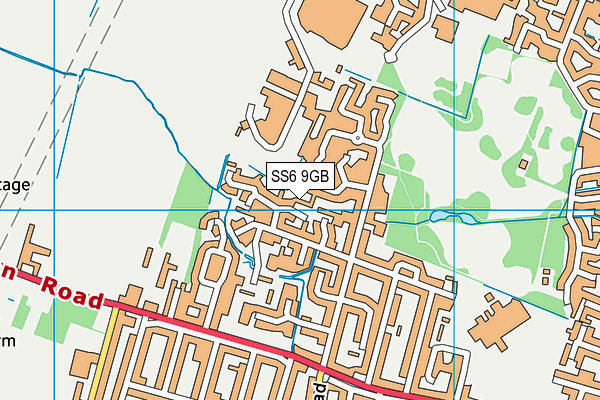 SS6 9GB map - OS VectorMap District (Ordnance Survey) SS6 9GB map - OS VectorMap District (Ordnance Survey)