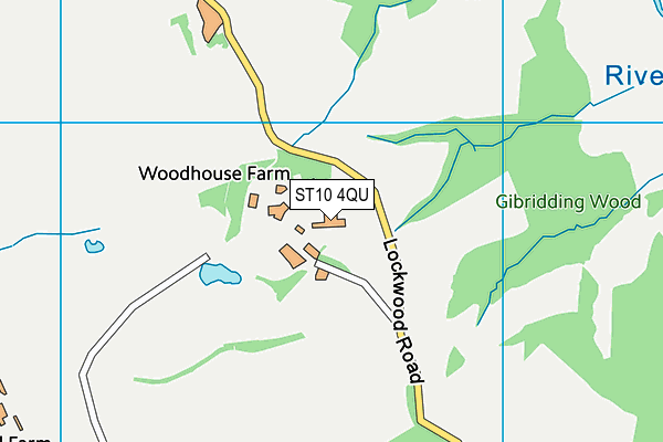 ST10 4QU map - OS VectorMap District (Ordnance Survey) ST10 4QU map - OS VectorMap District (Ordnance Survey)