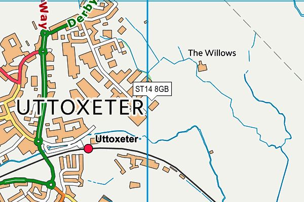 ST14 8GB map - OS VectorMap District (Ordnance Survey) ST14 8GB map - OS VectorMap District (Ordnance Survey)