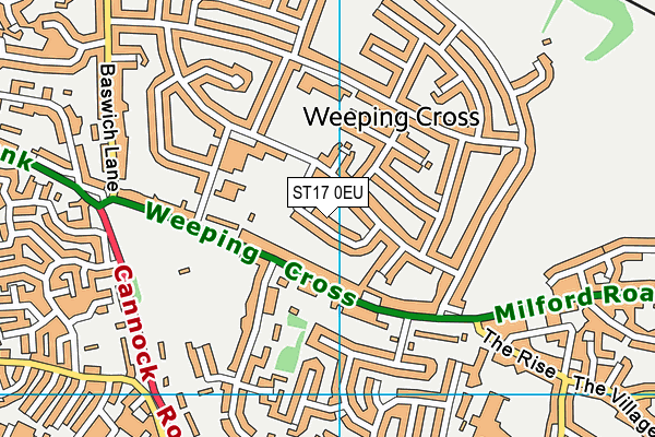 ST17 0EU map - OS VectorMap District (Ordnance Survey) ST17 0EU map - OS VectorMap District (Ordnance Survey)