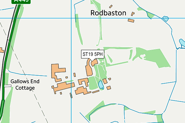 ST19 5PH map - OS VectorMap District (Ordnance Survey) ST19 5PH map - OS VectorMap District (Ordnance Survey)