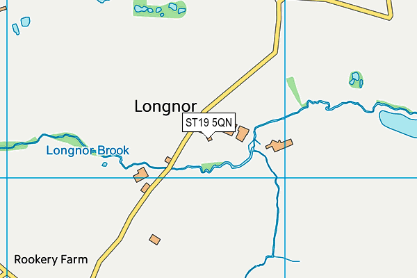 ST19 5QN map - OS VectorMap District (Ordnance Survey) ST19 5QN map - OS VectorMap District (Ordnance Survey)