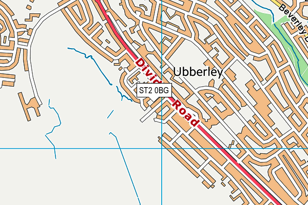 ST2 0BG map - OS VectorMap District (Ordnance Survey) ST2 0BG map - OS VectorMap District (Ordnance Survey)