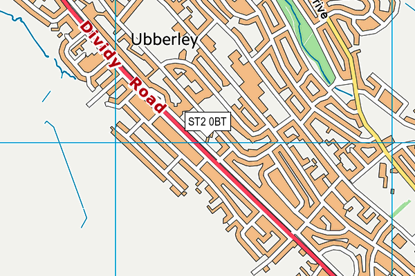 ST2 0BT map - OS VectorMap District (Ordnance Survey) ST2 0BT map - OS VectorMap District (Ordnance Survey)