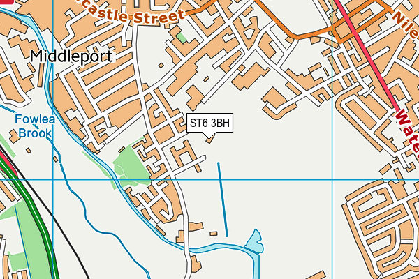 ST6 3BH map - OS VectorMap District (Ordnance Survey) ST6 3BH map - OS VectorMap District (Ordnance Survey)