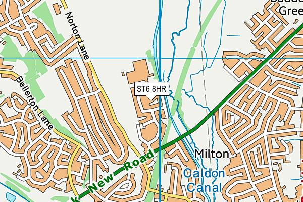 ST6 8HR map - OS VectorMap District (Ordnance Survey) ST6 8HR map - OS VectorMap District (Ordnance Survey)
