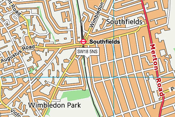 SW18 5NS map - OS VectorMap District (Ordnance Survey) SW18 5NS map - OS VectorMap District (Ordnance Survey)