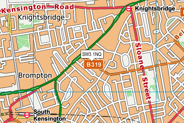 SW3 1NQ map - OS VectorMap District (Ordnance Survey)
