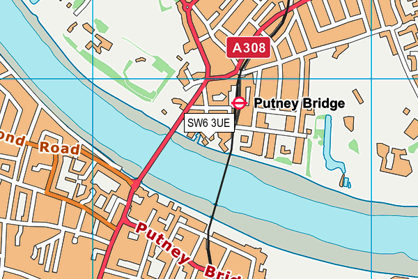 SW6 3UE map - OS VectorMap District (Ordnance Survey) SW6 3UE map - OS VectorMap District (Ordnance Survey)