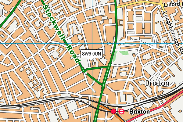 SW9 0UN map - OS VectorMap District (Ordnance Survey) SW9 0UN map - OS VectorMap District (Ordnance Survey)