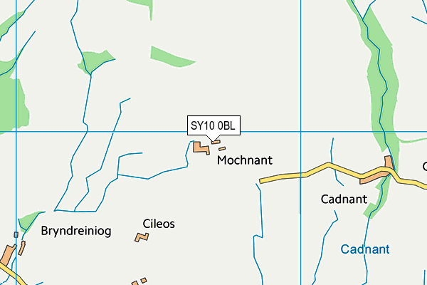 SY10 0BL map - OS VectorMap District (Ordnance Survey) SY10 0BL map - OS VectorMap District (Ordnance Survey)