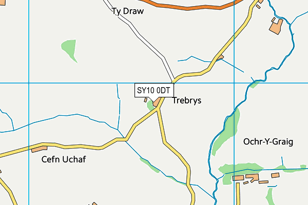 SY10 0DT map - OS VectorMap District (Ordnance Survey) SY10 0DT map - OS VectorMap District (Ordnance Survey)
