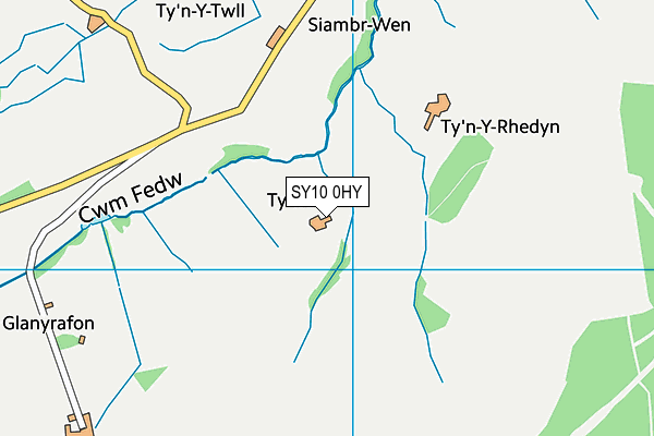 SY10 0HY map - OS VectorMap District (Ordnance Survey) SY10 0HY map - OS VectorMap District (Ordnance Survey)