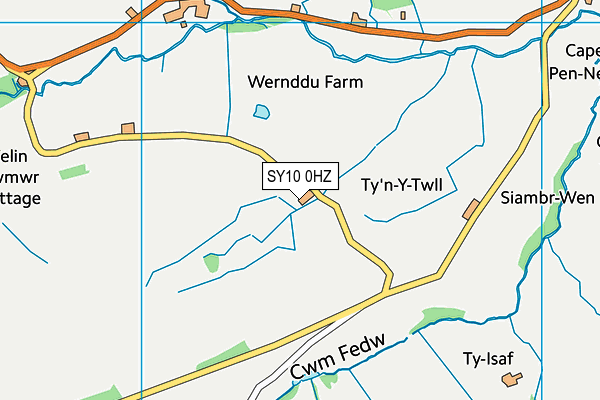 SY10 0HZ map - OS VectorMap District (Ordnance Survey) SY10 0HZ map - OS VectorMap District (Ordnance Survey)