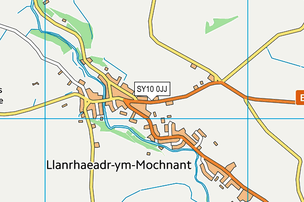 SY10 0JJ map - OS VectorMap District (Ordnance Survey) SY10 0JJ map - OS VectorMap District (Ordnance Survey)