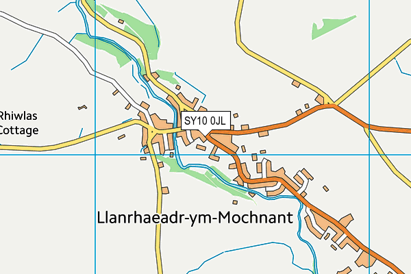 SY10 0JL map - OS VectorMap District (Ordnance Survey) SY10 0JL map - OS VectorMap District (Ordnance Survey)