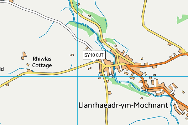 SY10 0JT map - OS VectorMap District (Ordnance Survey) SY10 0JT map - OS VectorMap District (Ordnance Survey)