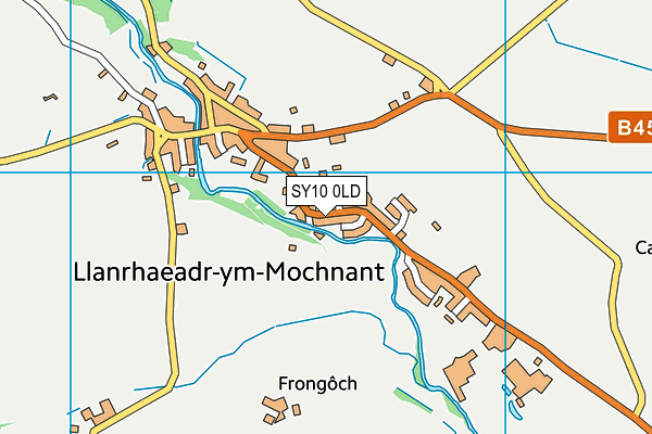 SY10 0LD map - OS VectorMap District (Ordnance Survey) SY10 0LD map - OS VectorMap District (Ordnance Survey)