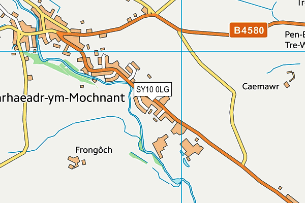 SY10 0LG map - OS VectorMap District (Ordnance Survey) SY10 0LG map - OS VectorMap District (Ordnance Survey)