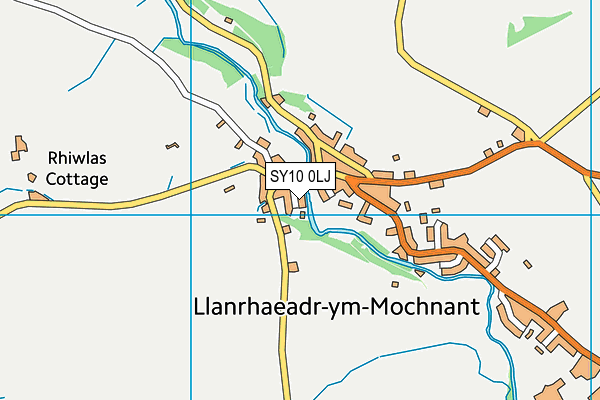 SY10 0LJ map - OS VectorMap District (Ordnance Survey) SY10 0LJ map - OS VectorMap District (Ordnance Survey)