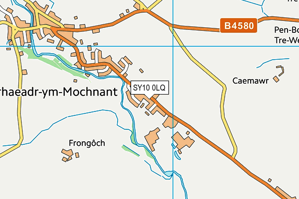 SY10 0LQ map - OS VectorMap District (Ordnance Survey) SY10 0LQ map - OS VectorMap District (Ordnance Survey)