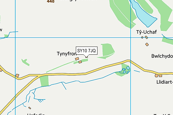 SY10 7JQ map - OS VectorMap District (Ordnance Survey) SY10 7JQ map - OS VectorMap District (Ordnance Survey)