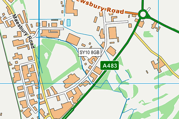 SY10 8GB map - OS VectorMap District (Ordnance Survey) SY10 8GB map - OS VectorMap District (Ordnance Survey)