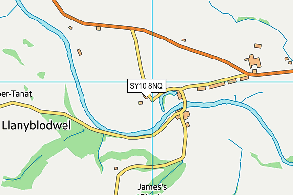 SY10 8NQ map - OS VectorMap District (Ordnance Survey) SY10 8NQ map - OS VectorMap District (Ordnance Survey)