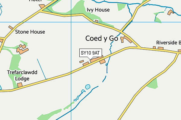 SY10 9AT map - OS VectorMap District (Ordnance Survey) SY10 9AT map - OS VectorMap District (Ordnance Survey)