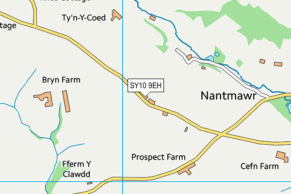 SY10 9EH map - OS VectorMap District (Ordnance Survey) SY10 9EH map - OS VectorMap District (Ordnance Survey)