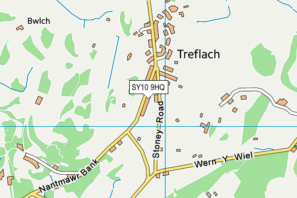 SY10 9HQ map - OS VectorMap District (Ordnance Survey) SY10 9HQ map - OS VectorMap District (Ordnance Survey)