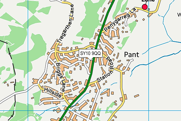 SY10 9QQ map - OS VectorMap District (Ordnance Survey) SY10 9QQ map - OS VectorMap District (Ordnance Survey)