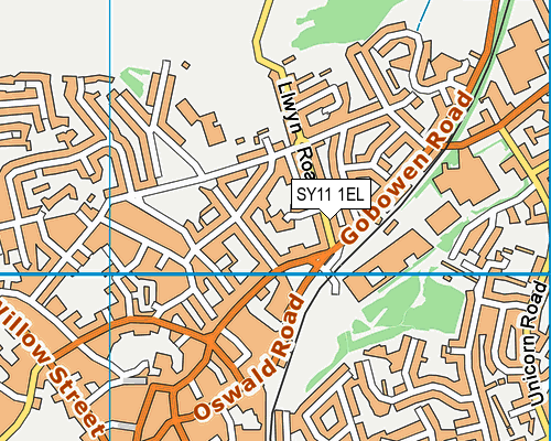 SY11 1EL map - OS VectorMap District (Ordnance Survey) SY11 1EL map - OS VectorMap District (Ordnance Survey)