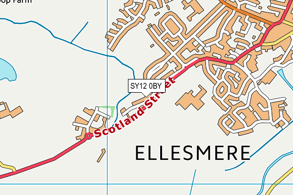 SY12 0BY map - OS VectorMap District (Ordnance Survey) SY12 0BY map - OS VectorMap District (Ordnance Survey)