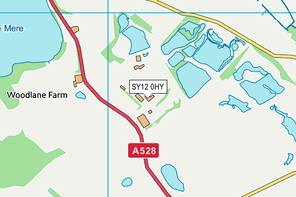 SY12 0HY map - OS VectorMap District (Ordnance Survey) SY12 0HY map - OS VectorMap District (Ordnance Survey)