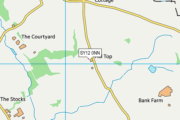 SY12 0NN map - OS VectorMap District (Ordnance Survey) SY12 0NN map - OS VectorMap District (Ordnance Survey)