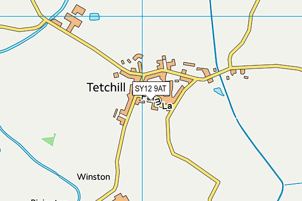 SY12 9AT map - OS VectorMap District (Ordnance Survey) SY12 9AT map - OS VectorMap District (Ordnance Survey)