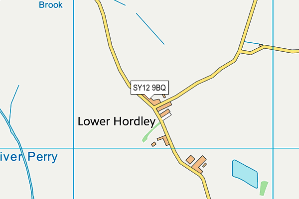 SY12 9BQ map - OS VectorMap District (Ordnance Survey) SY12 9BQ map - OS VectorMap District (Ordnance Survey)