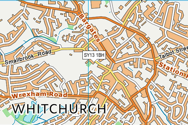 SY13 1BH map - OS VectorMap District (Ordnance Survey) SY13 1BH map - OS VectorMap District (Ordnance Survey)