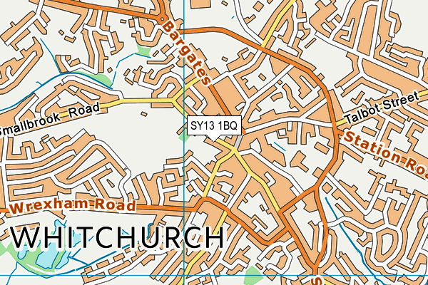 SY13 1BQ map - OS VectorMap District (Ordnance Survey) SY13 1BQ map - OS VectorMap District (Ordnance Survey)