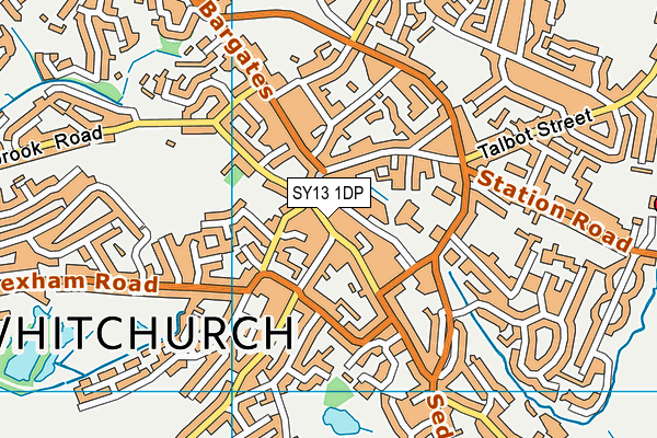 SY13 1DP map - OS VectorMap District (Ordnance Survey) SY13 1DP map - OS VectorMap District (Ordnance Survey)