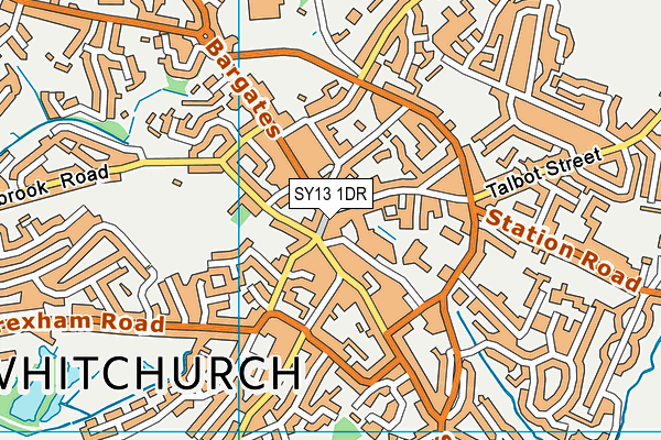 SY13 1DR map - OS VectorMap District (Ordnance Survey) SY13 1DR map - OS VectorMap District (Ordnance Survey)