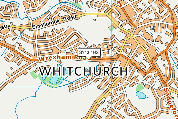 SY13 1HS map - OS VectorMap District (Ordnance Survey) SY13 1HS map - OS VectorMap District (Ordnance Survey)