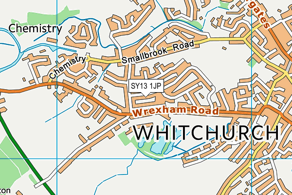 SY13 1JP map - OS VectorMap District (Ordnance Survey) SY13 1JP map - OS VectorMap District (Ordnance Survey)