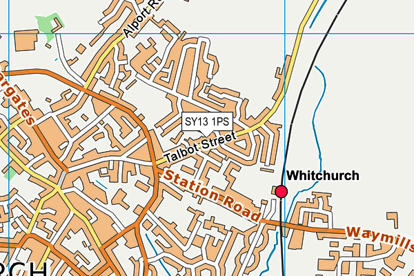 SY13 1PS map - OS VectorMap District (Ordnance Survey) SY13 1PS map - OS VectorMap District (Ordnance Survey)