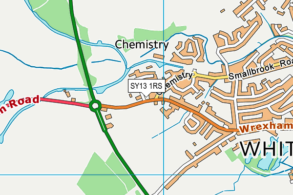SY13 1RS map - OS VectorMap District (Ordnance Survey) SY13 1RS map - OS VectorMap District (Ordnance Survey)